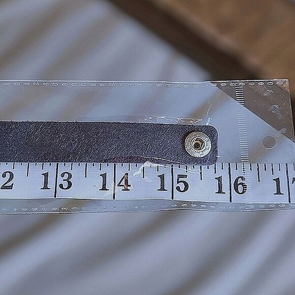 Lot of 2 | NWT black faux leather o-ring chokers - Picture 9 of 9